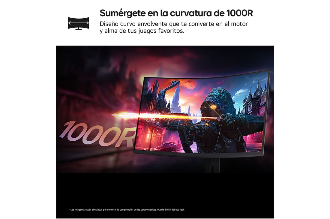 Thumbnail 2 de LG UltraGear 32G600A-B OUTLET Monitor gaming 32" QHD 180 Hz