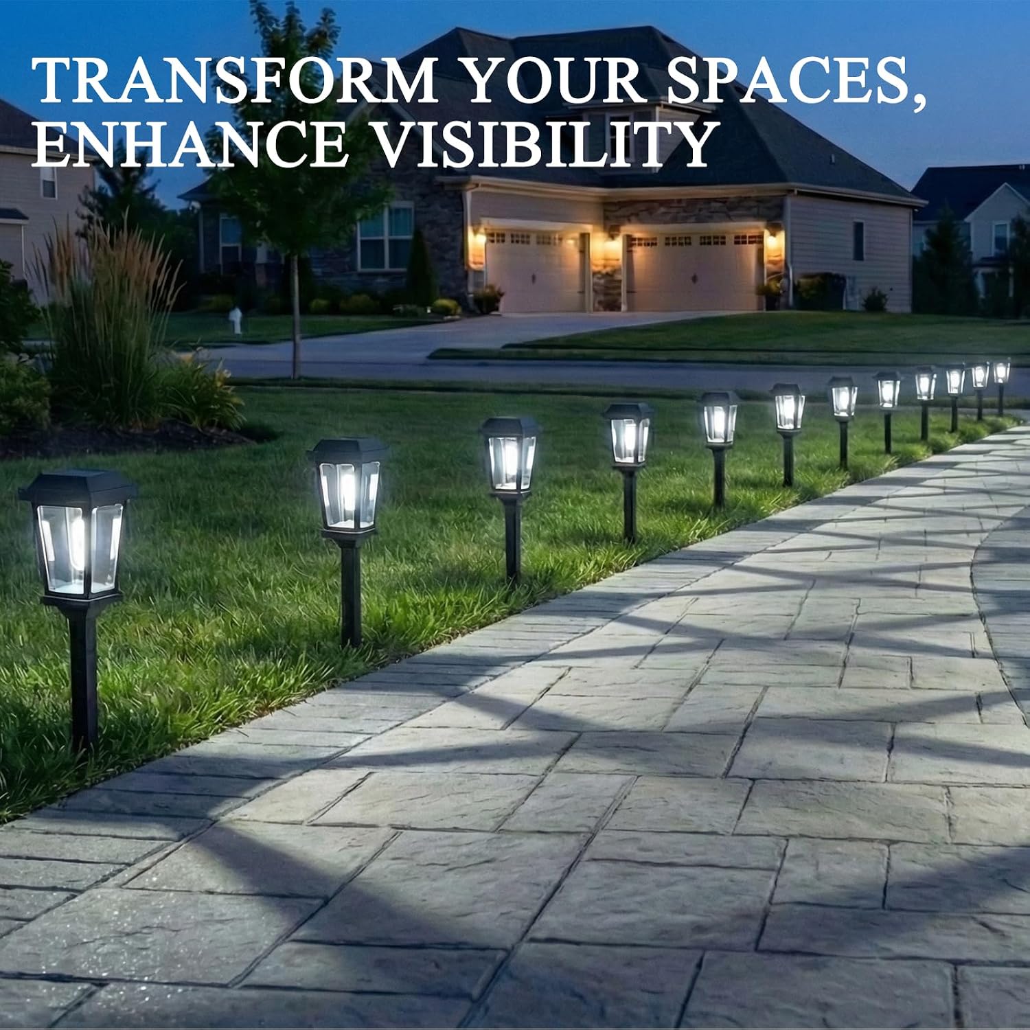 Thumbnail 1 de DOESLAG Solar Pathway Lights 10-Pack