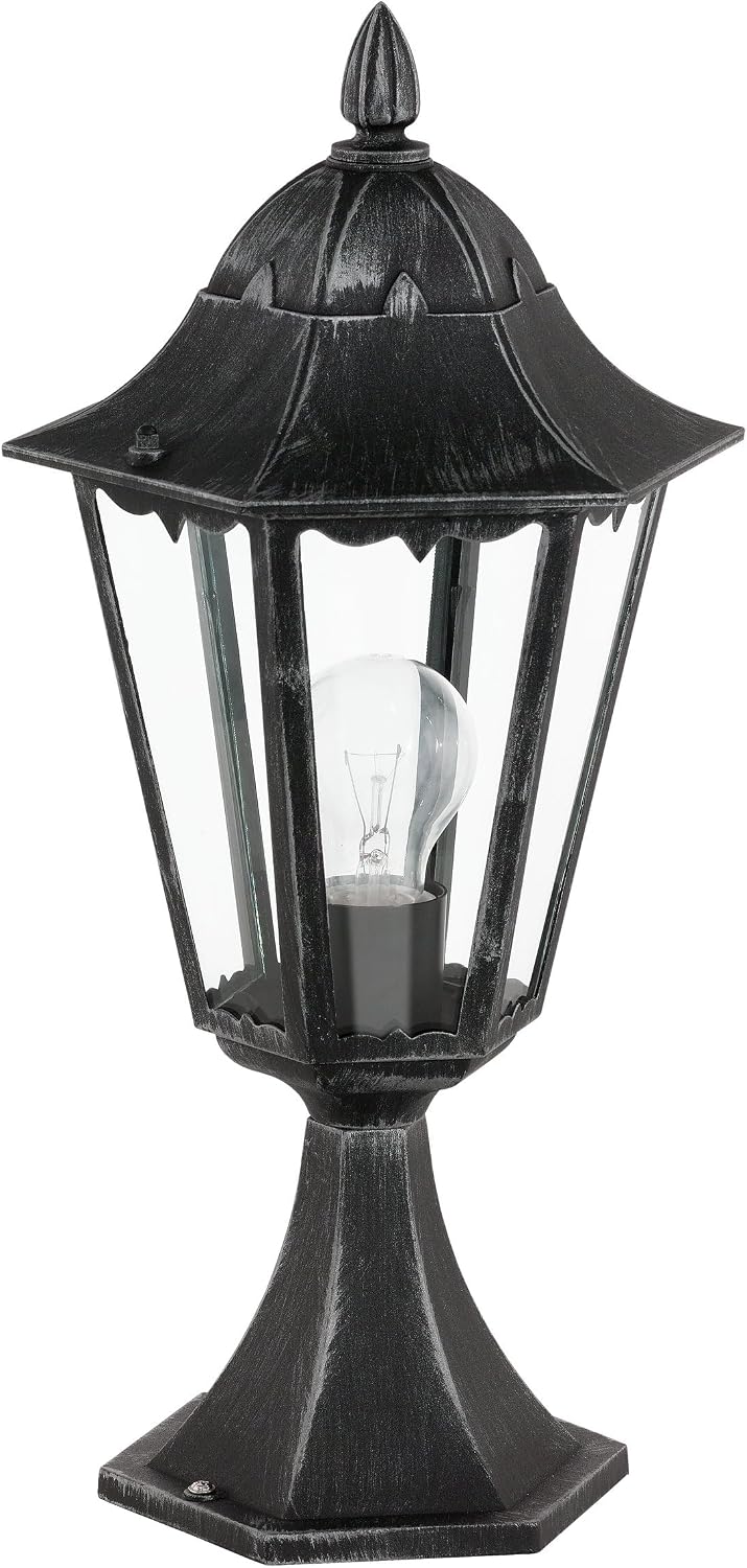 Detalle de EGLO NAVEDO 93462 – lampa słupkowa E27, IP44, odlew aluminiowy