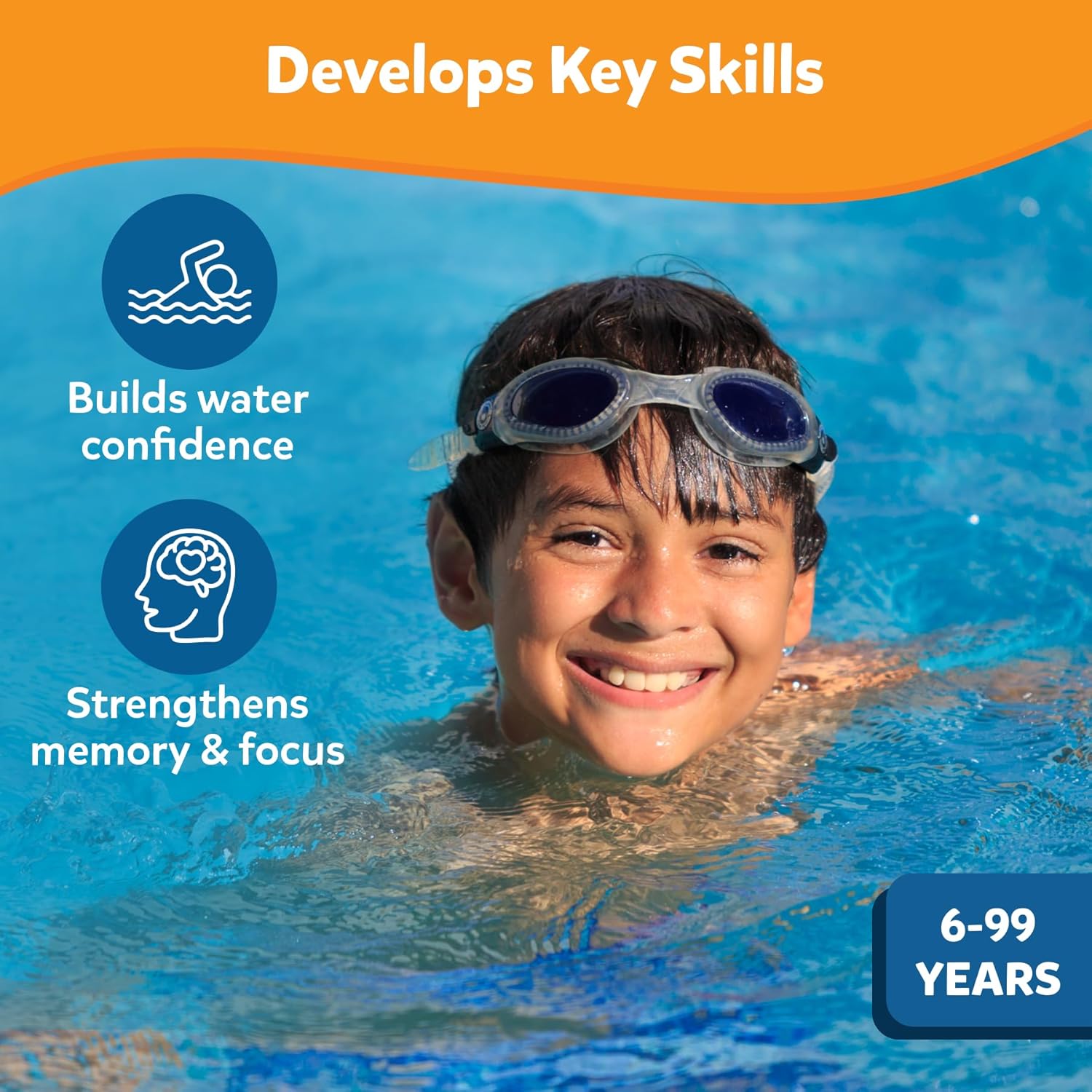 Detalle de Skillmatics Pool Toys - Seek & Splash: An Engaging Underwater Search & Find Game