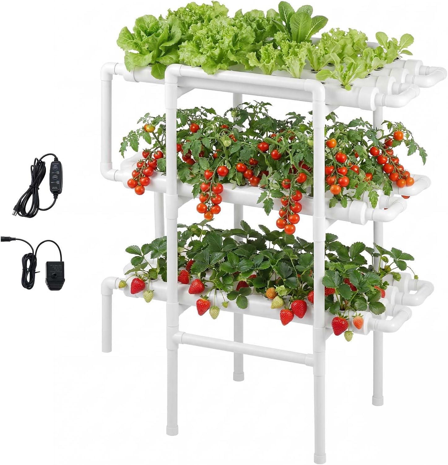 Detalle de VEVOR Hydroponic Growing System 108 Sites