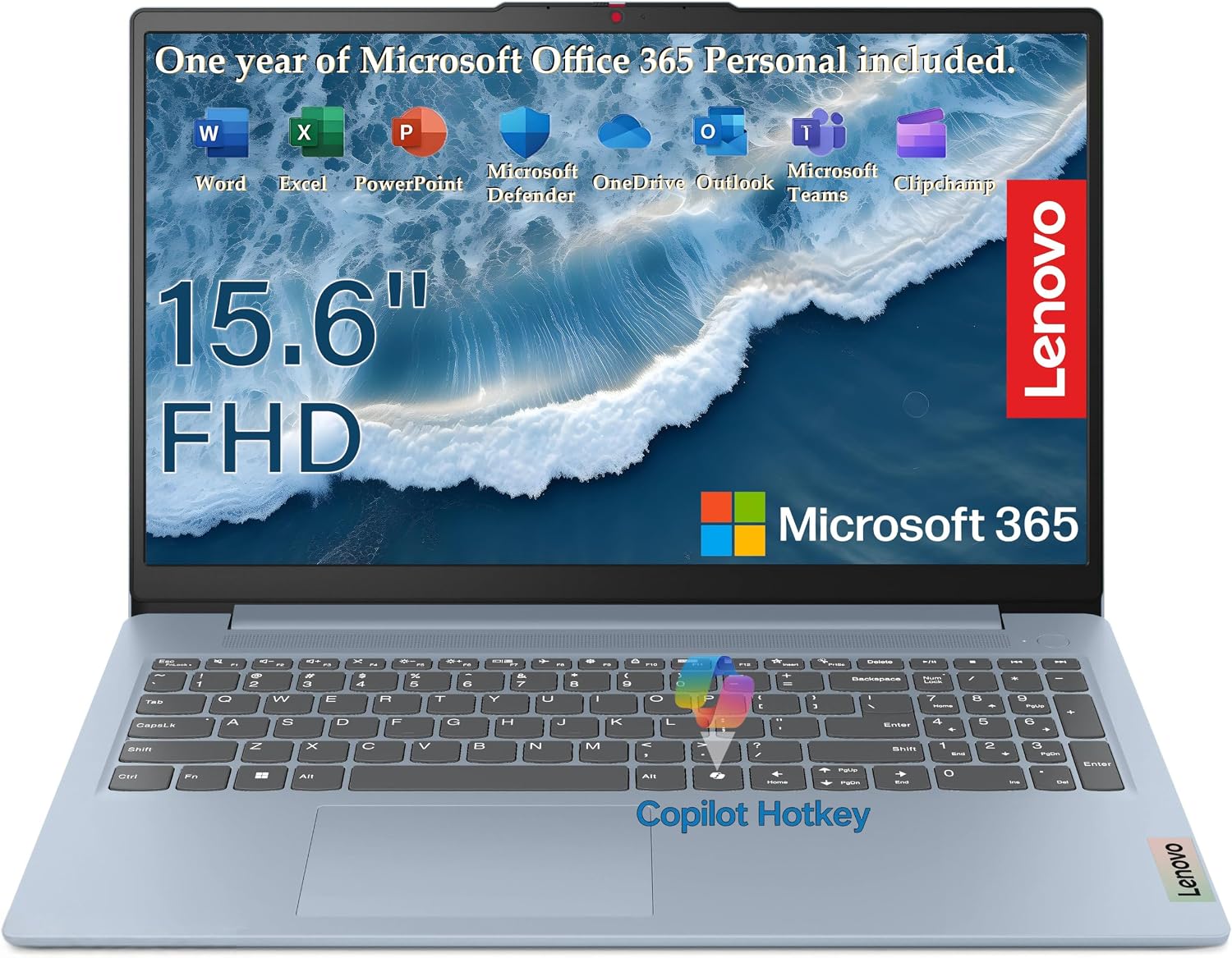 Detalle de Lenovo 15.6-inch laptop