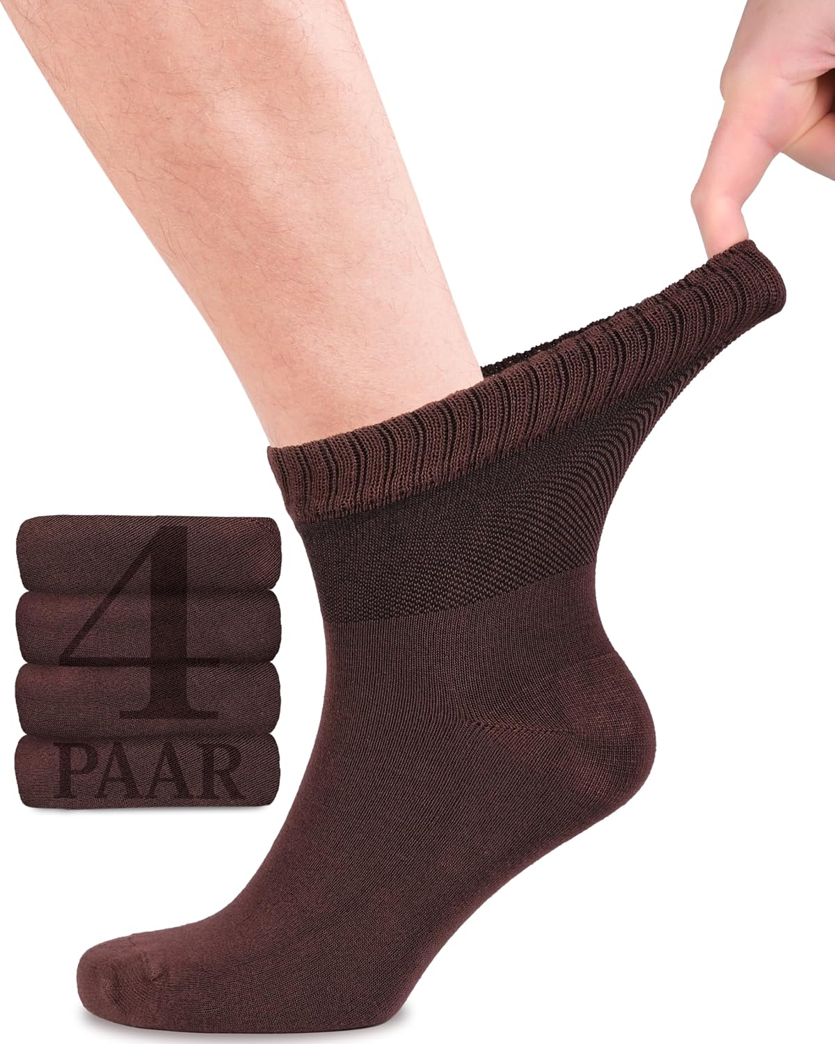 Detalle de Fiera Besa Diabetikersocken Herren Komfortbund