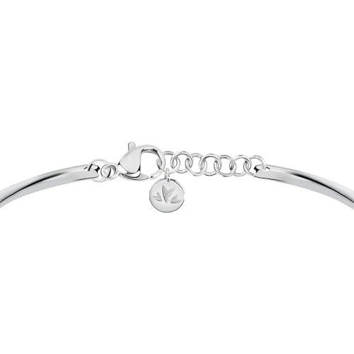 Detalle de MORELLATO Bracciale Donna Collezione Cerchi SAKM63 in Acciaio Inossidabile con Pietra
