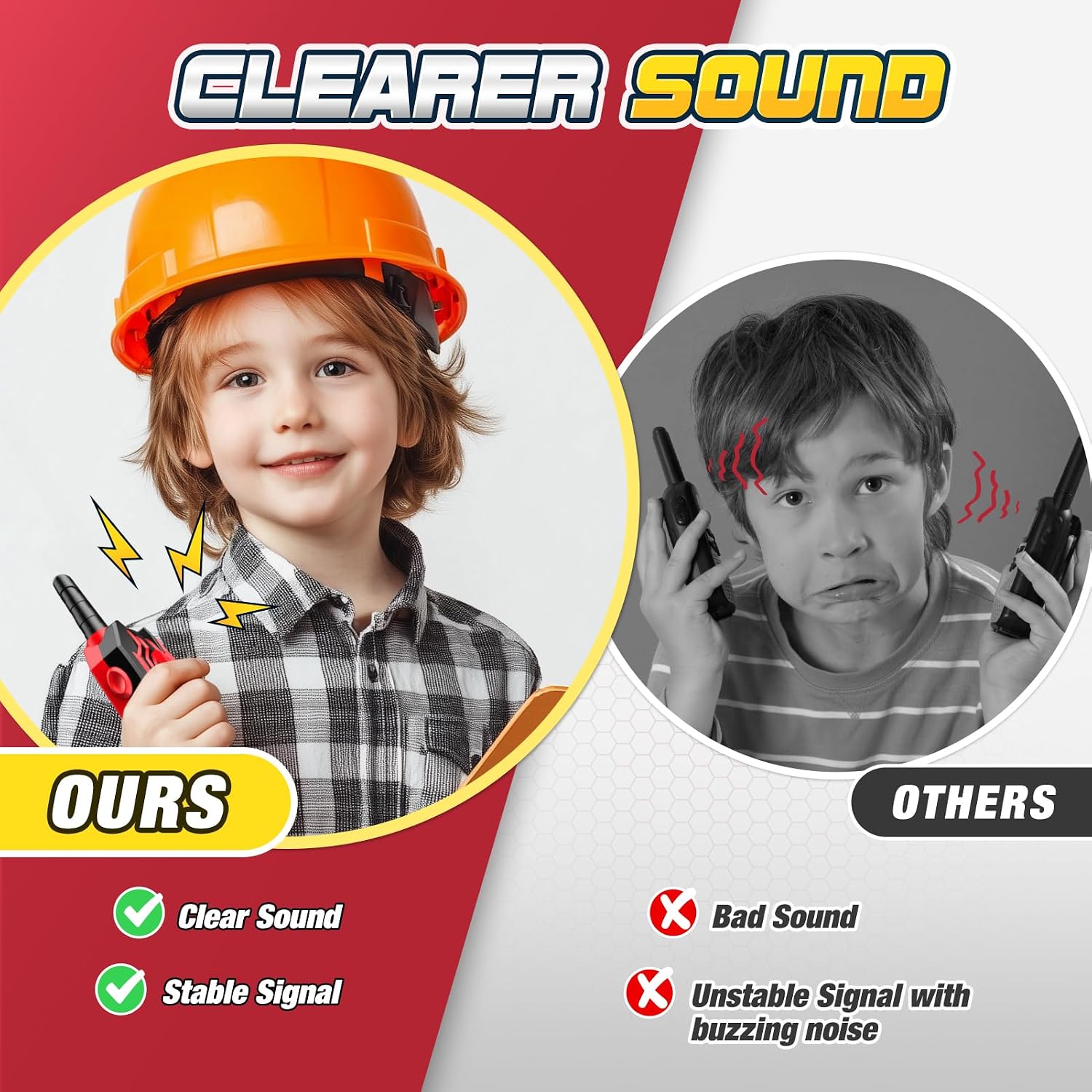 Thumbnail 4 de Supocol Walkie Talkie Kinder Funkgerät