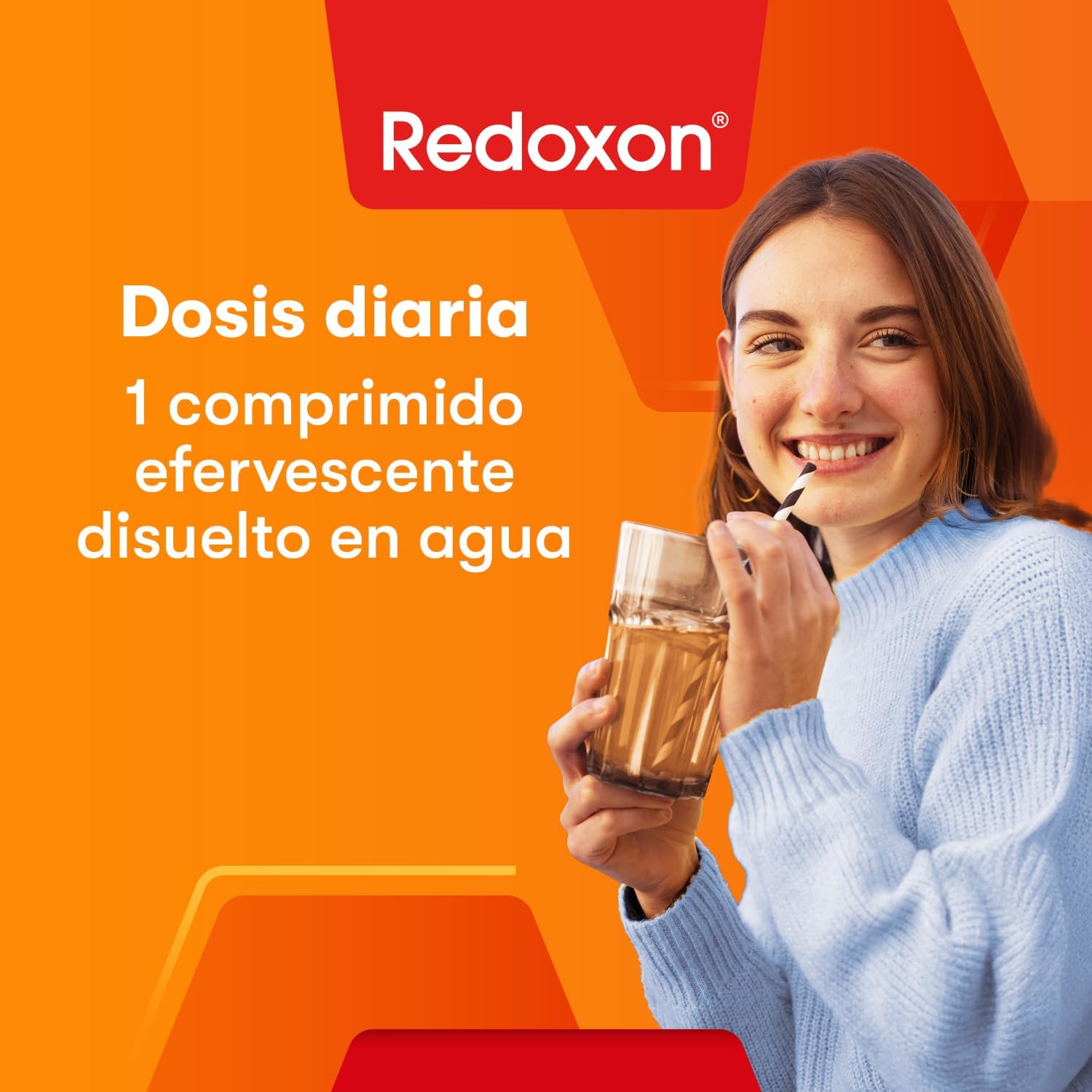 Thumbnail 5 de REDOXON Vitamina C Efervescente 🍊 - 30 Comprimidos, 1 Mes