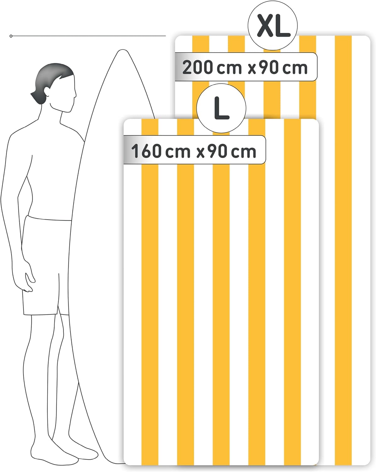 Detalle 2 de Fit-Flip Serviette Microfibre XXL 200x90
