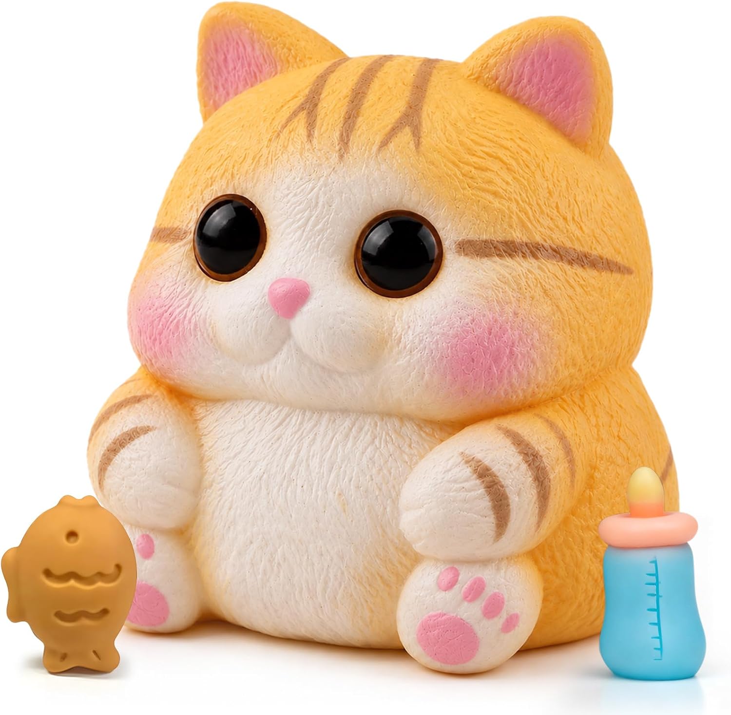 Detalle de Reenovan TS002 Cat Squishy Toy, Soft TPR Sensory Fidget
