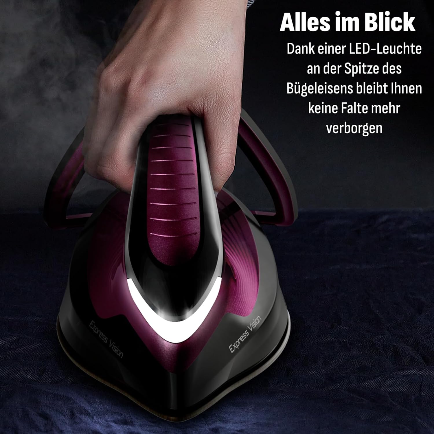 Thumbnail 2 de Tefal Express Vision Dampfbügelstation SV8152 mit 6,9-Bar-Pumpendruck und Smart Temp-Technologie