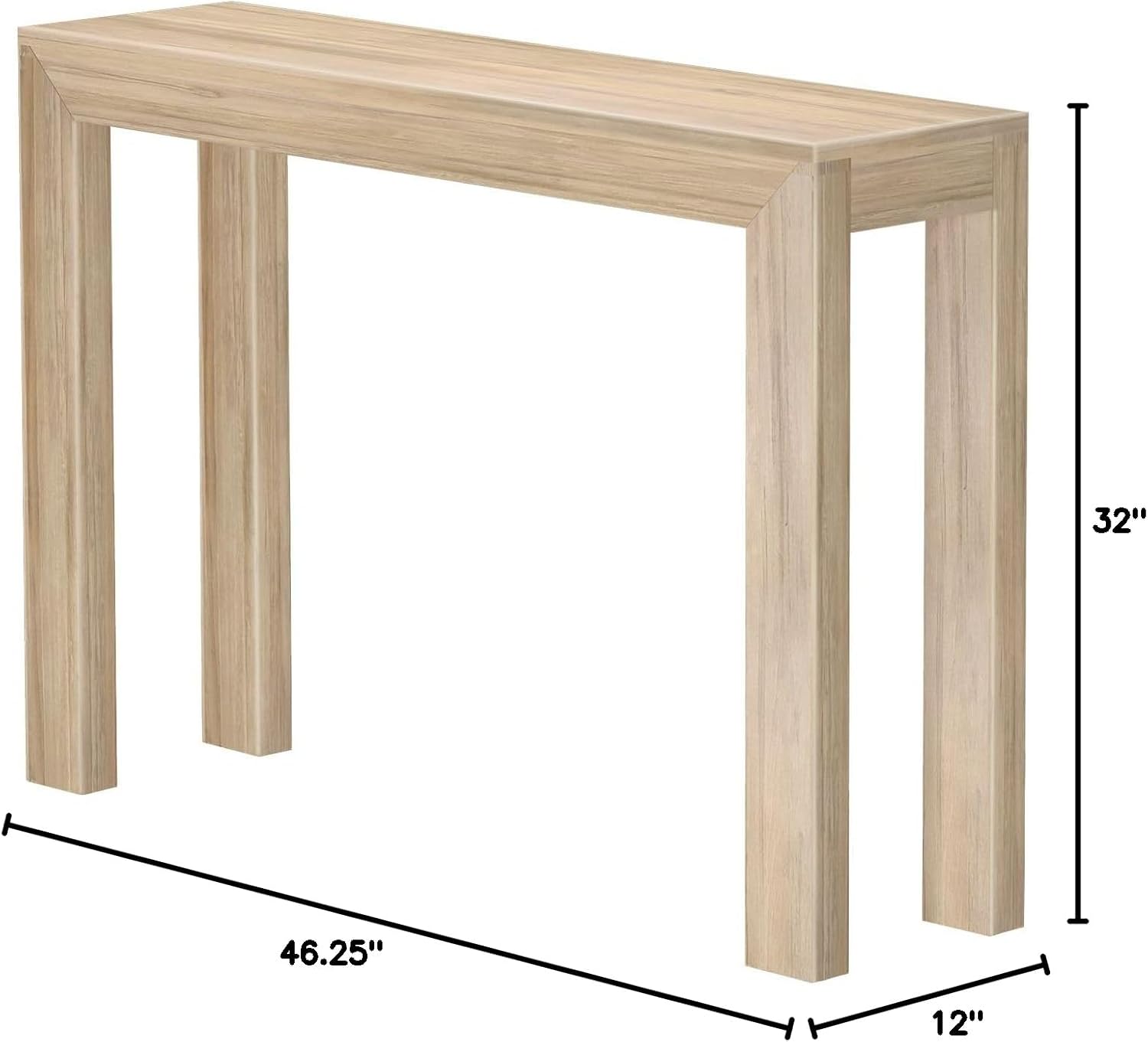 Detalle 2 de Plank+Beam Console Table, 46-Inch