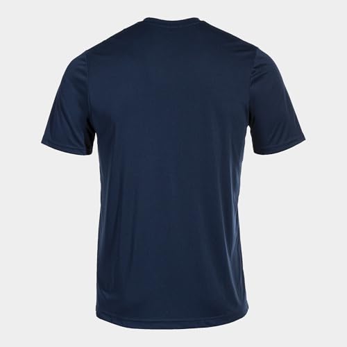 Detalle 2 de Joma Combi M/C, camiseta deportiva de hombre, manga raglán, marino, talla L