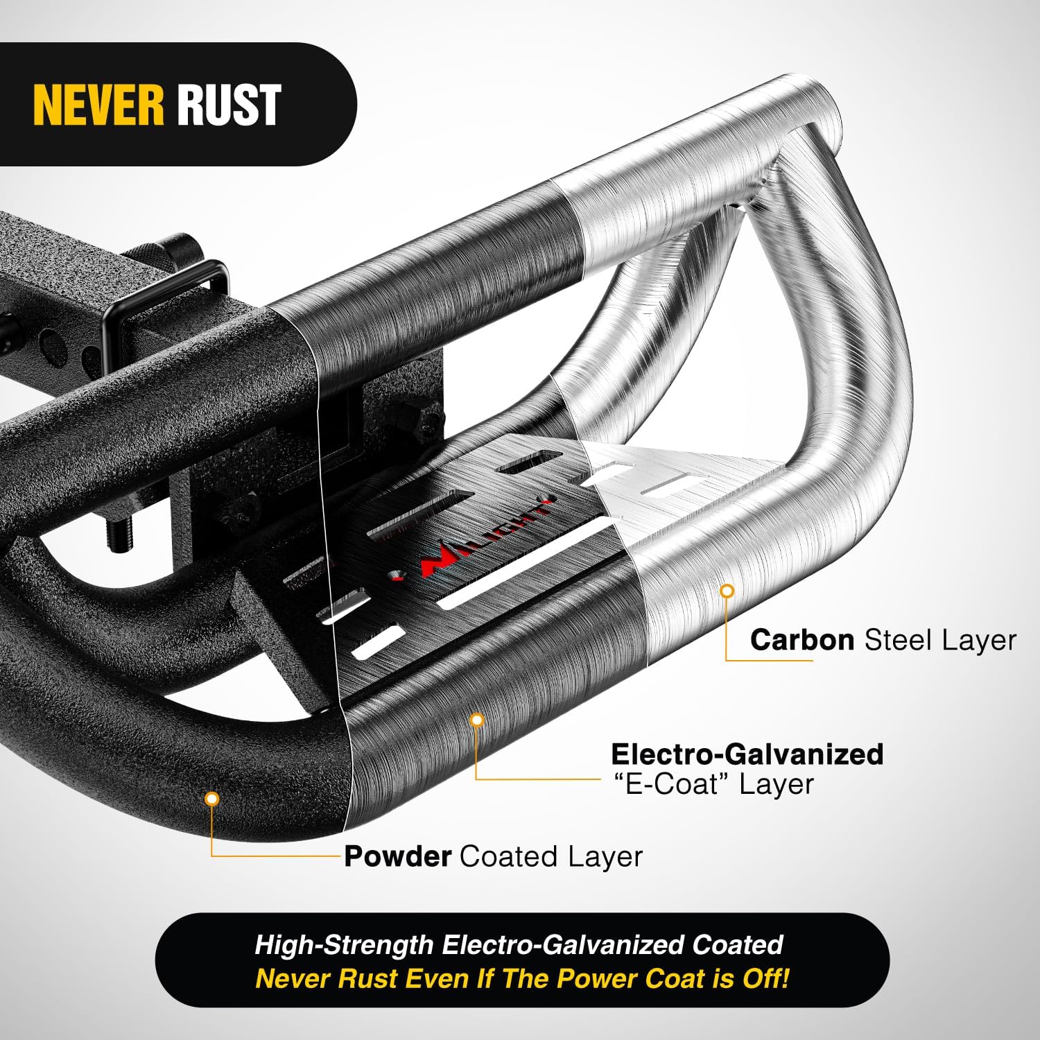 Detalle de Nilight Universal Hitch Step 350 lb hitch step