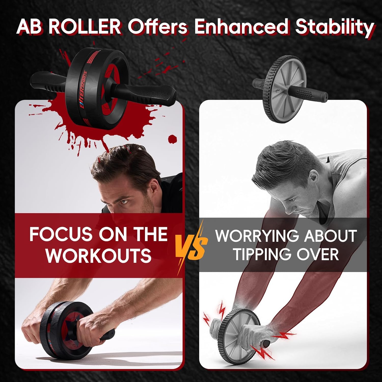 Thumbnail 1 de EnterSports Ab Rollers Ab Trainer 272kg