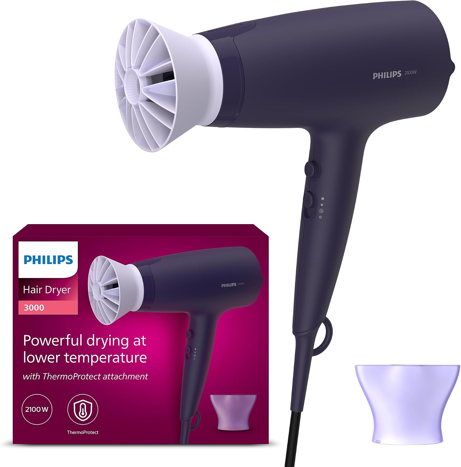 Detalle de Philips BHD340/13 2100W hair dryer