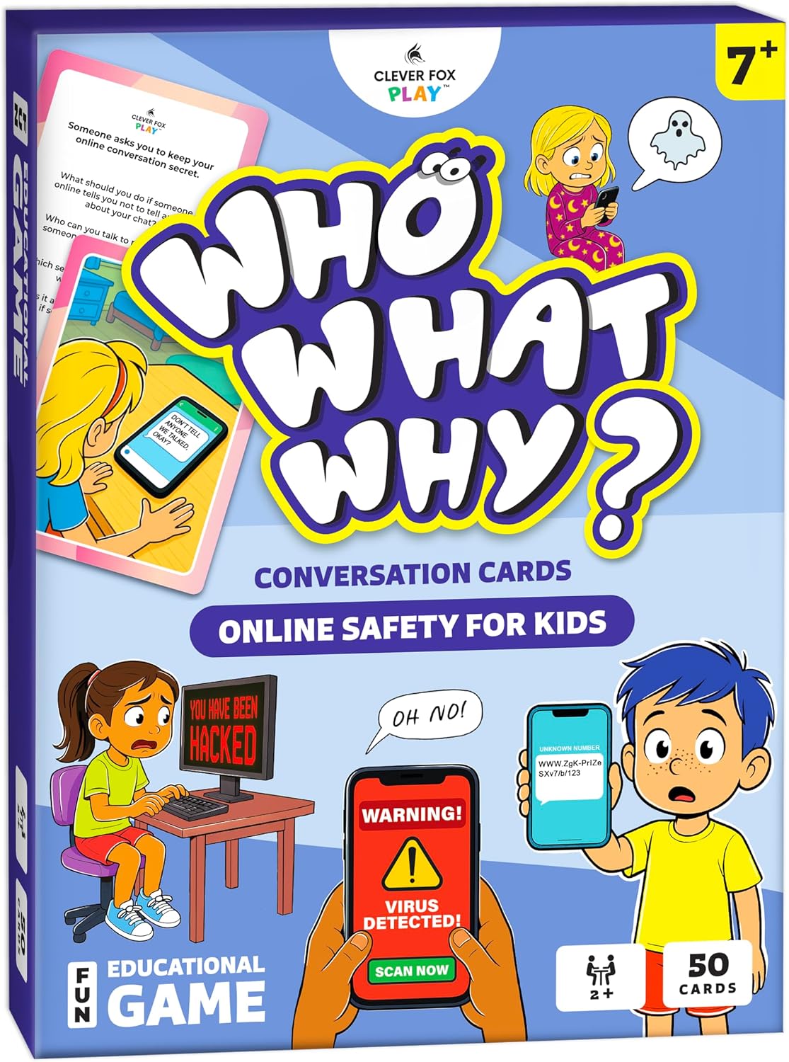 Thumbnail 6 de Who What Why Conversation Cards Ages 4+ 🎲
