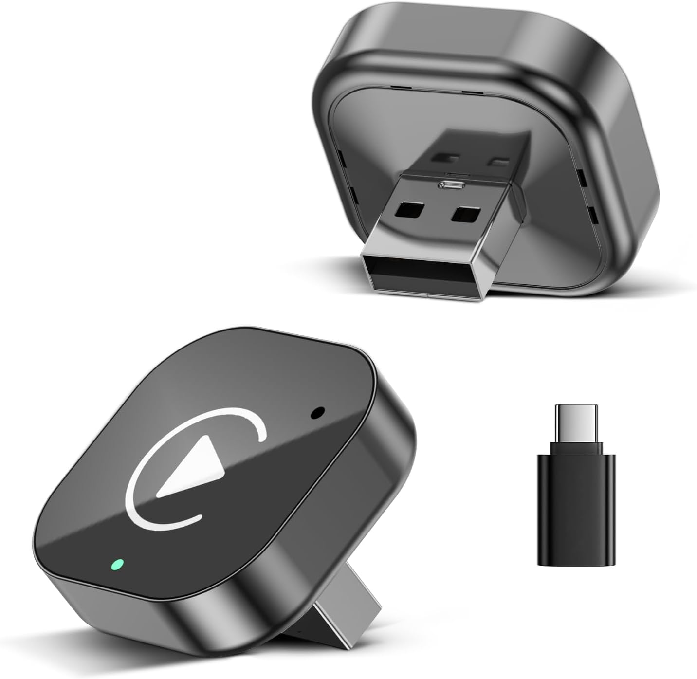 Detalle de Spedal Wireless CarPlay/Android Auto Adapter 323P (Plug & Play, ab 2016, Dual-Band WLAN)