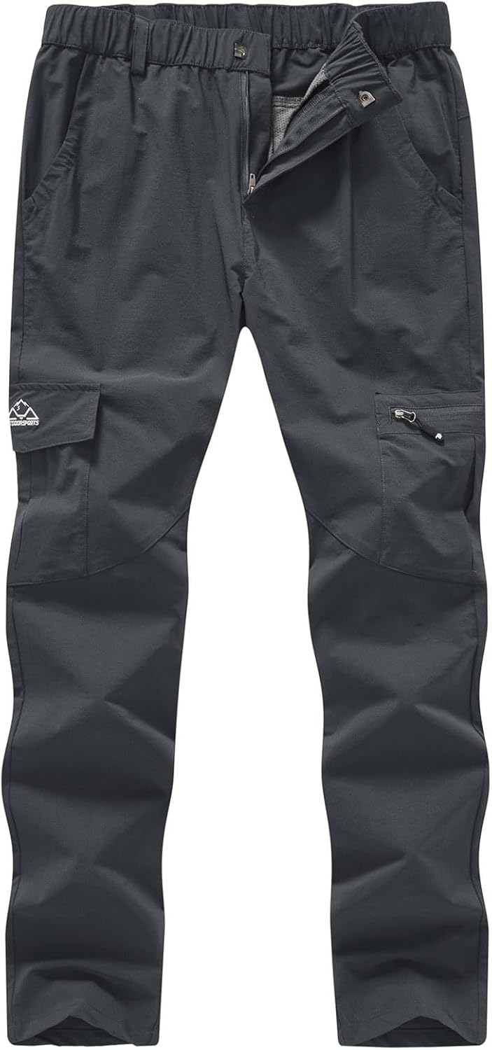 Detalle de YSENTO Women’s Hiking Pants: Lightweight Stretch Quick-Dry UPF 50+ Cargo Pants (6 Pockets)