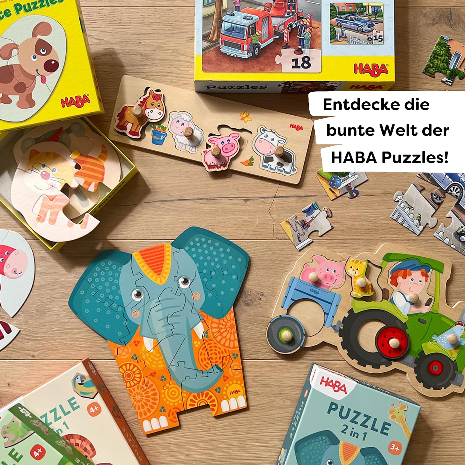 Thumbnail 5 de HABA 302759 Puzzles Policía Bomberos