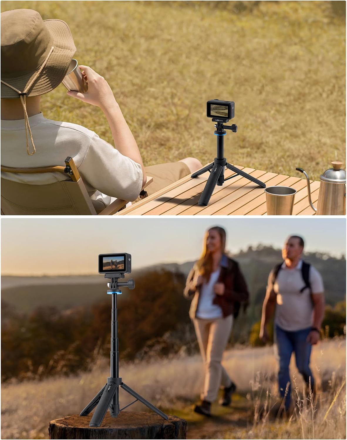 Thumbnail 5 de 51 cm Osmo Action Selfie Stick Stativ-Set für DJI Action 5 Pro/4/3, Osmo 360 – Mini-Stativ & erweiterbarer Griff
