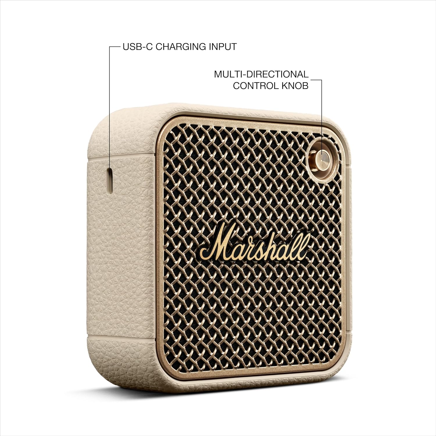 Thumbnail 6 de Marshall Willen II Bluetooth Portable Speaker (Cream)