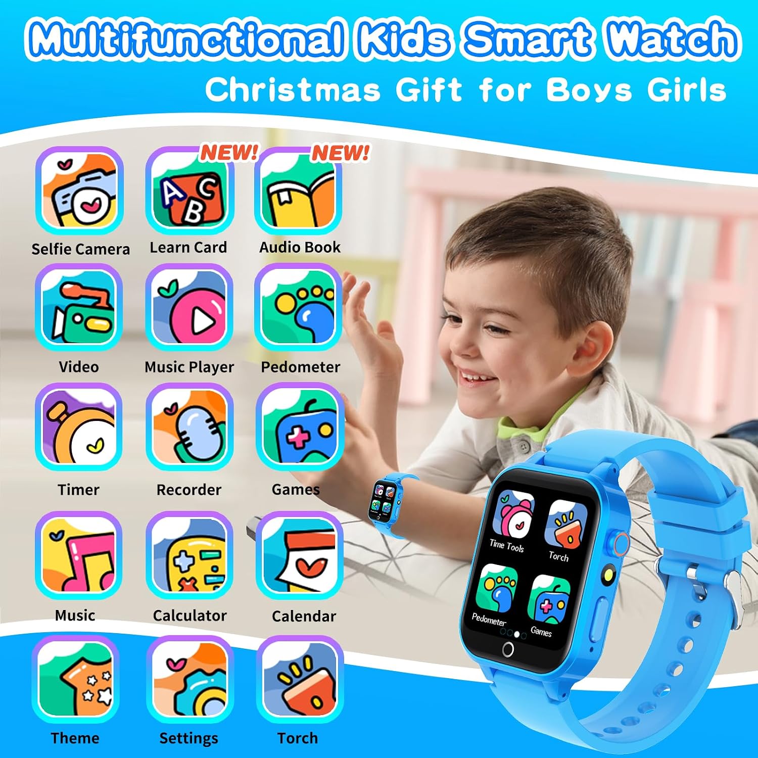 Detalle 2 de Cosjoype Kids Smart Watch 26 Games