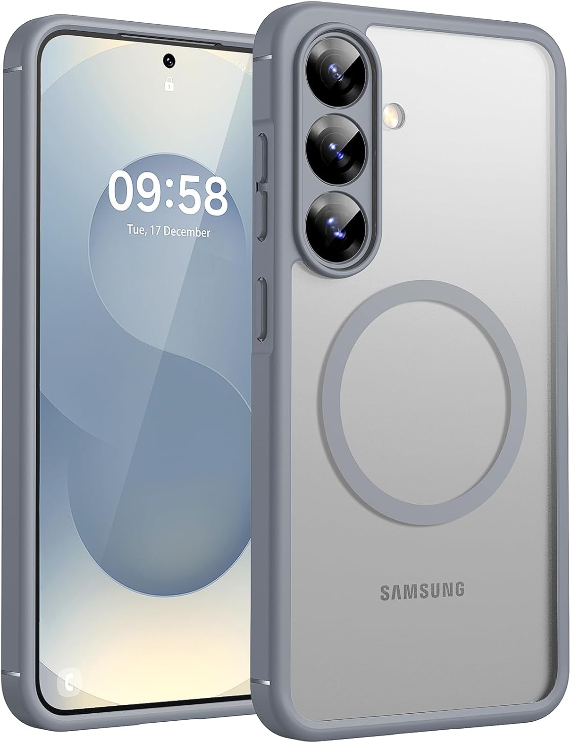 Thumbnail 6 de TOCOL Clear Magnetic Case for Samsung Galaxy S25 Ultra