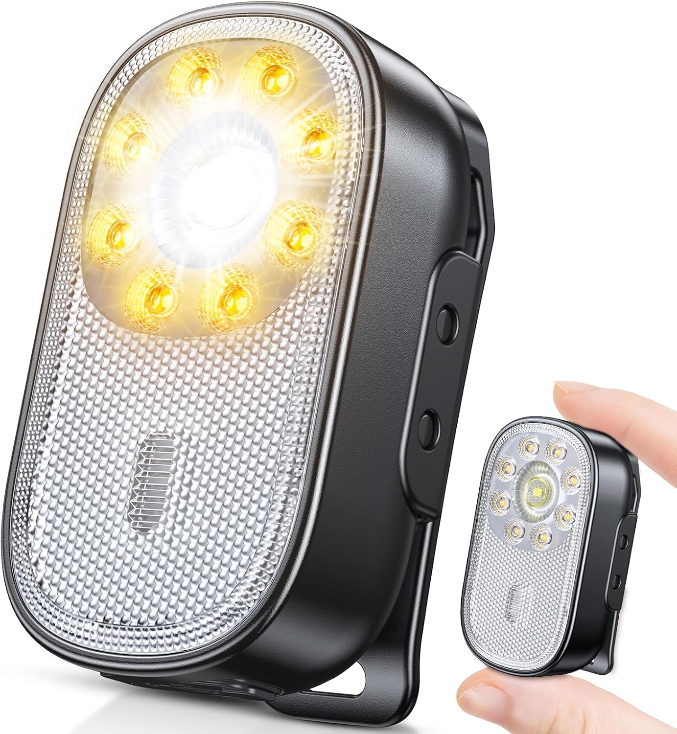 Detalle de CIRYCASE Running Light 10-mode rechargeable torch 🔦