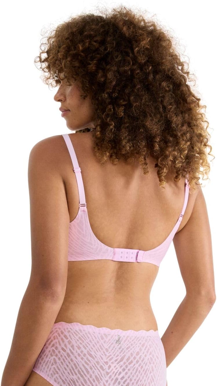 Thumbnail 3 de Sloggi Zero Feel Bliss The Up P Bra : soutien-gorge push-up rembourré Rose Floral (F femmes)