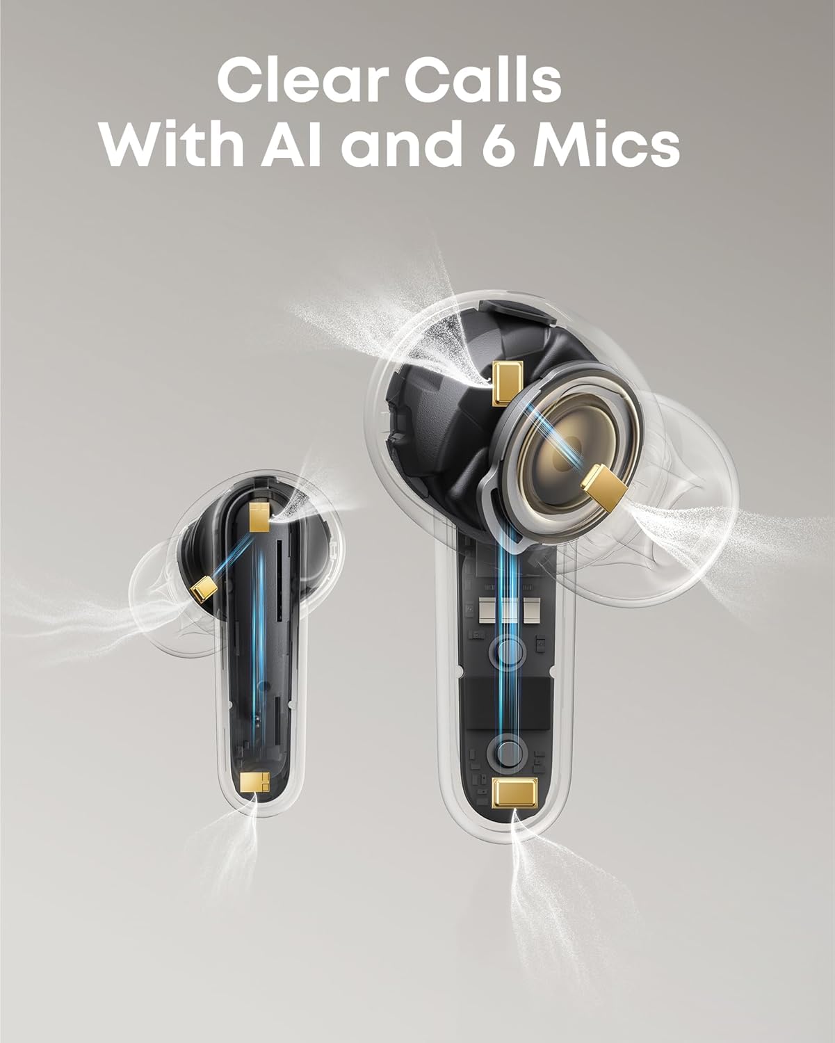Thumbnail 6 de soundcore P41i by Anker Adaptive Noise Cancelling Earbuds with 192‑h playtime and built-in USB‑C cable