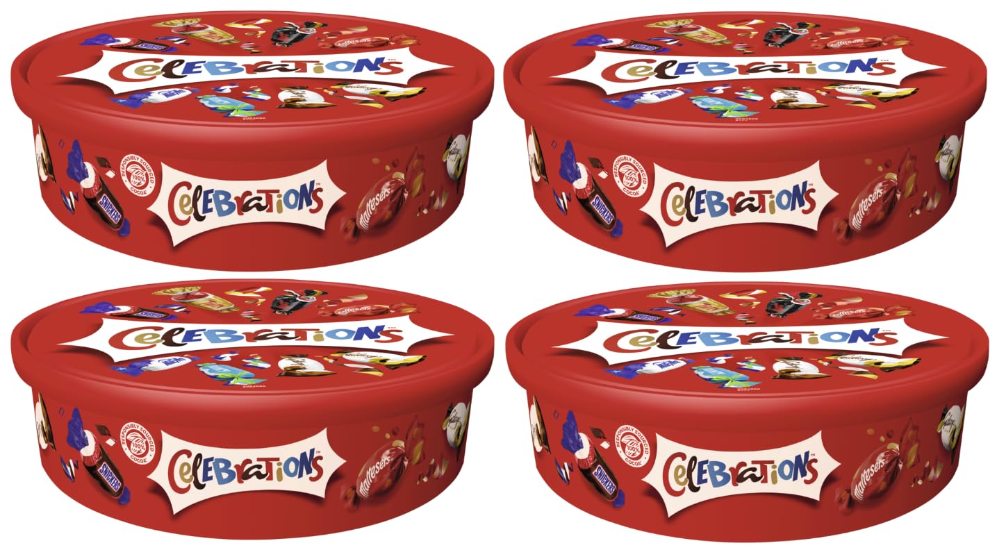 Thumbnail 2 de Celebrations Schokolade Großpackung 600 g – Mini-Schokoriegel Snackbar-Box (Maltesers, Galaxy, Snickers & mehr) – Geschenkidee