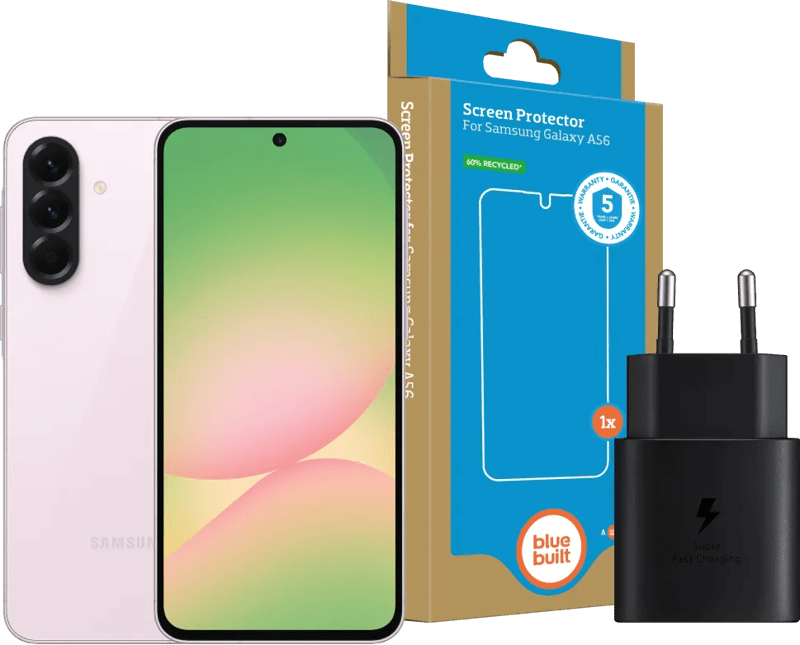 Detalle de Samsung Galaxy A56 128GB Rosa 5G
