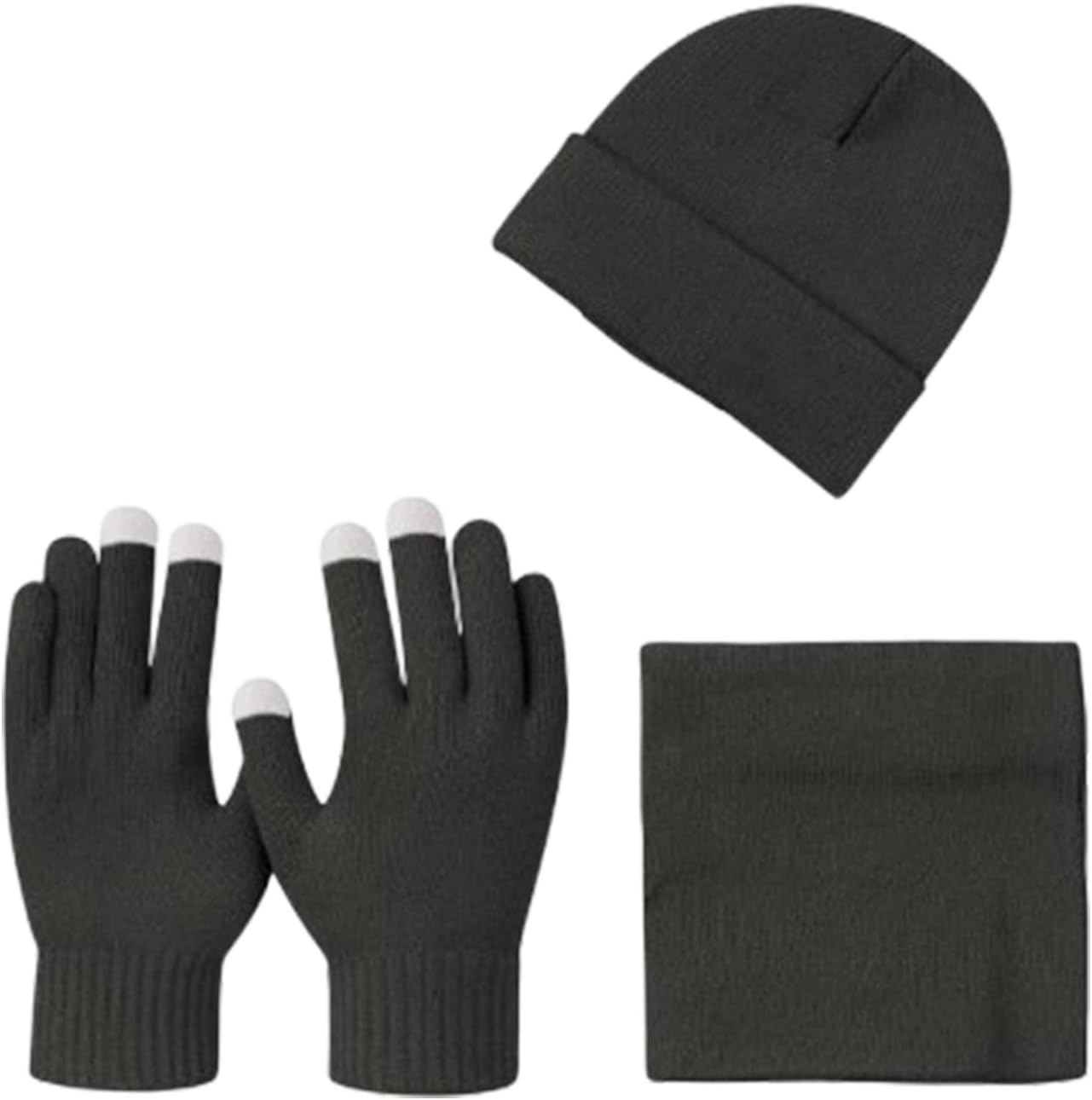 Thumbnail 5 de Gaffer 3-Piece Winter Set: Beanie, Touch-Gloves & Neck Warmer for Men & Women