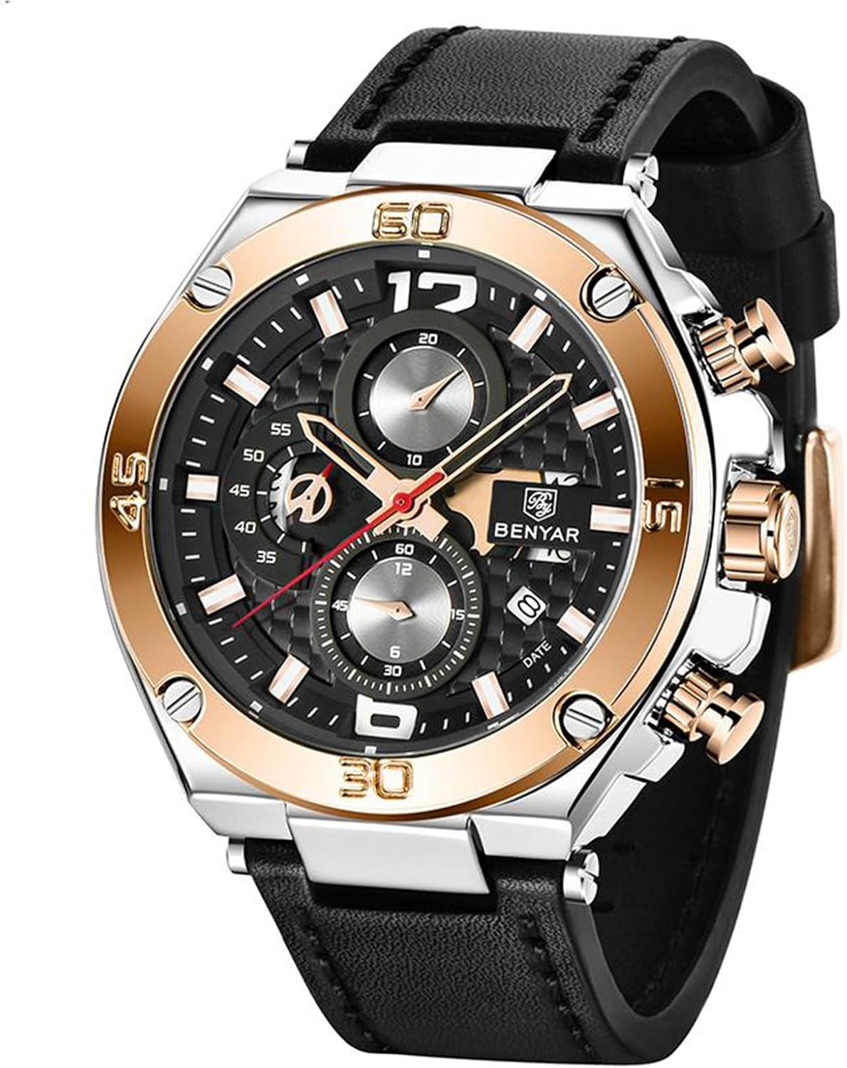 Thumbnail 5 de BY BENYAR Orologio 46 mm al quarzo