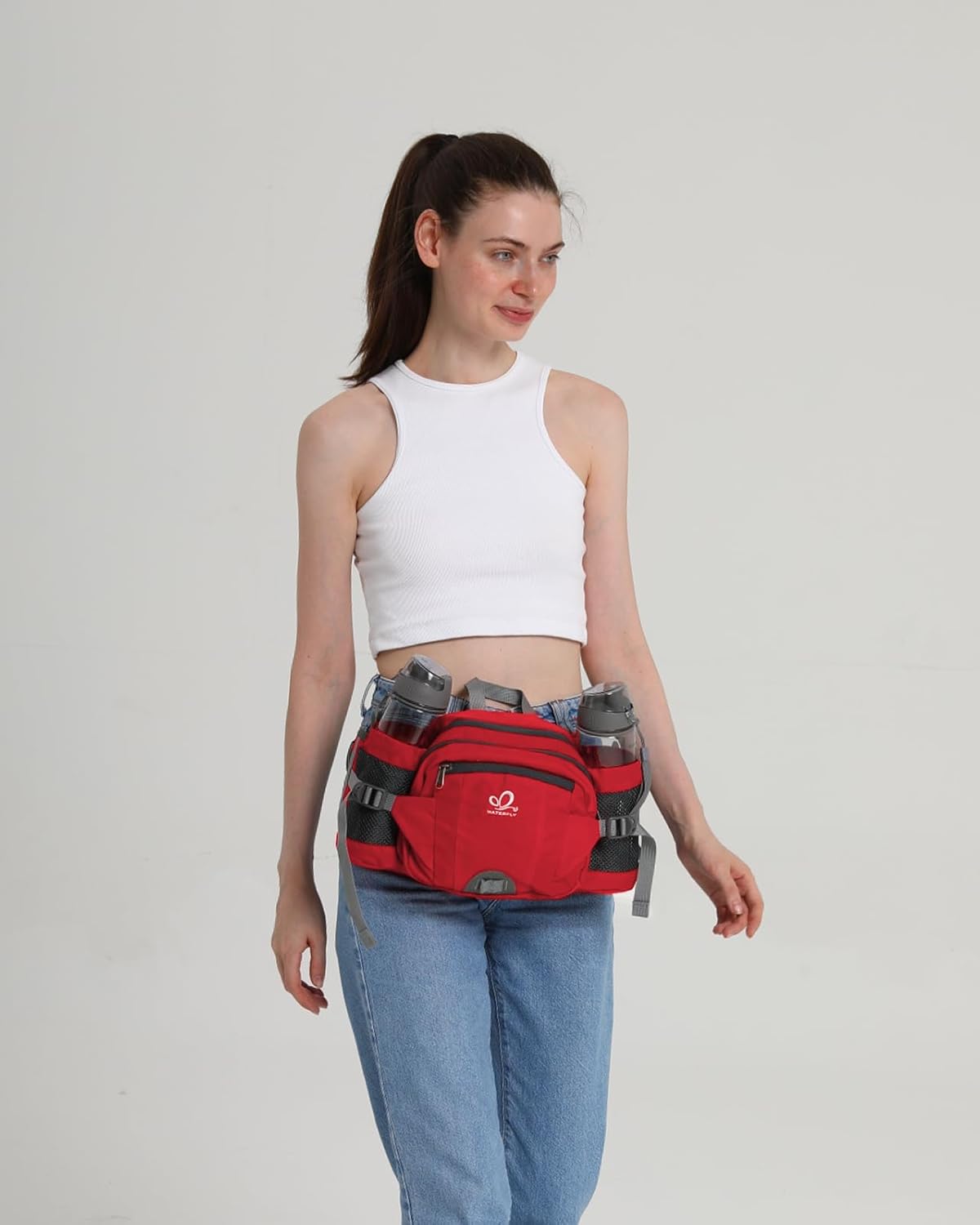 Thumbnail 1 de Waterfly Hiking Waist Pack Bum Bag with Bottle Holder