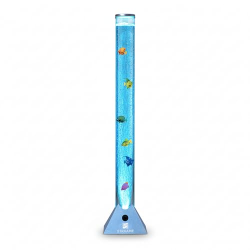 Detalle de Straame 90cm LED Bubble Fish Lamp with Colour Changing Sensory Light