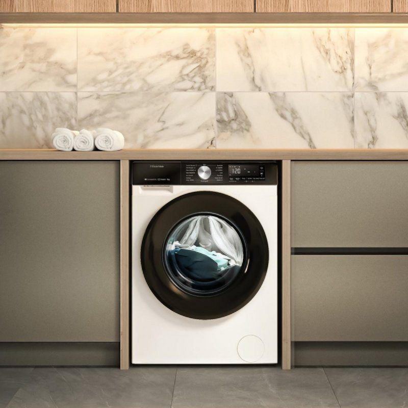 Detalle de Hisense WF3S9043BW3 Lavadora 9 kg 1.400 rpm