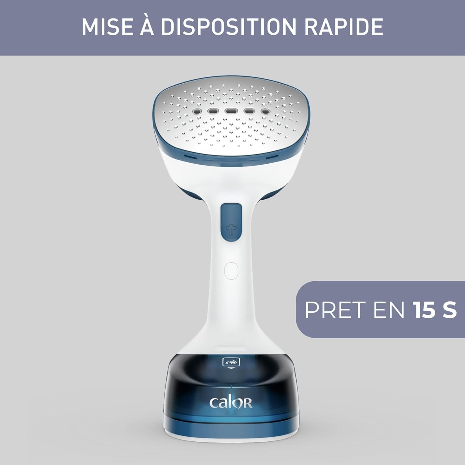Detalle de Calor Access Steam Easy Défroisseur vapeur DT7170C0 – 1400 W, prêt en 15 secondes, 25 g/min