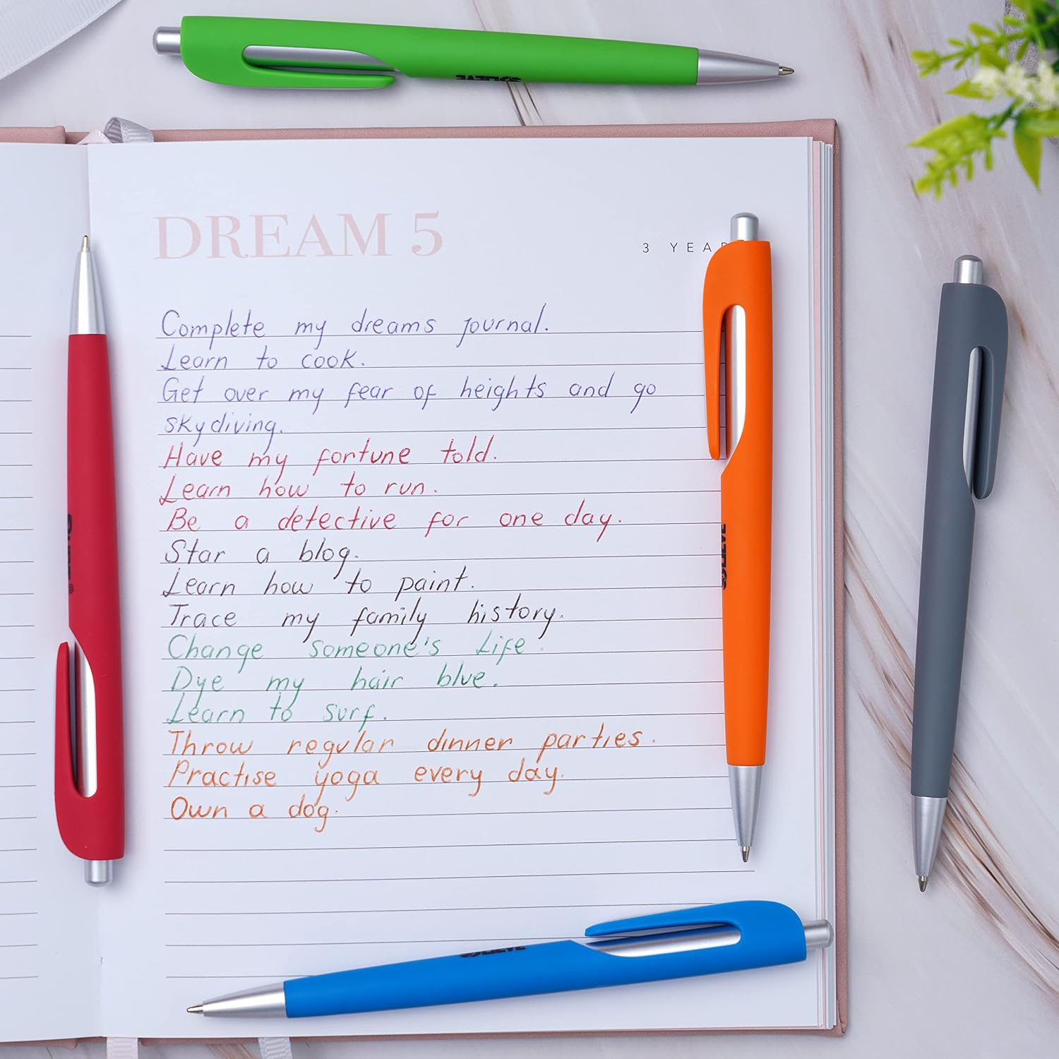Detalle 2 de BLIEVE Blieve01 Bible Highlighter and Pen Set, 10-Piece Gel and Colored Set