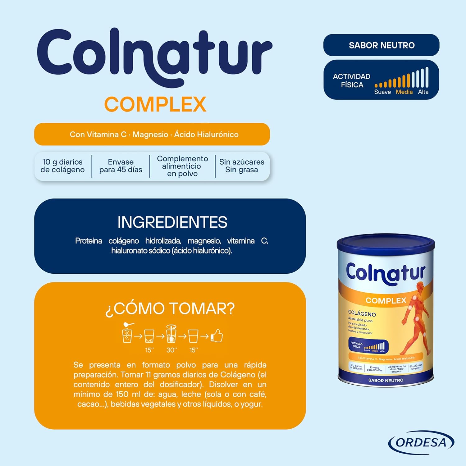 Thumbnail 4 de Colnatur Complex Neutro 330g Colágeno