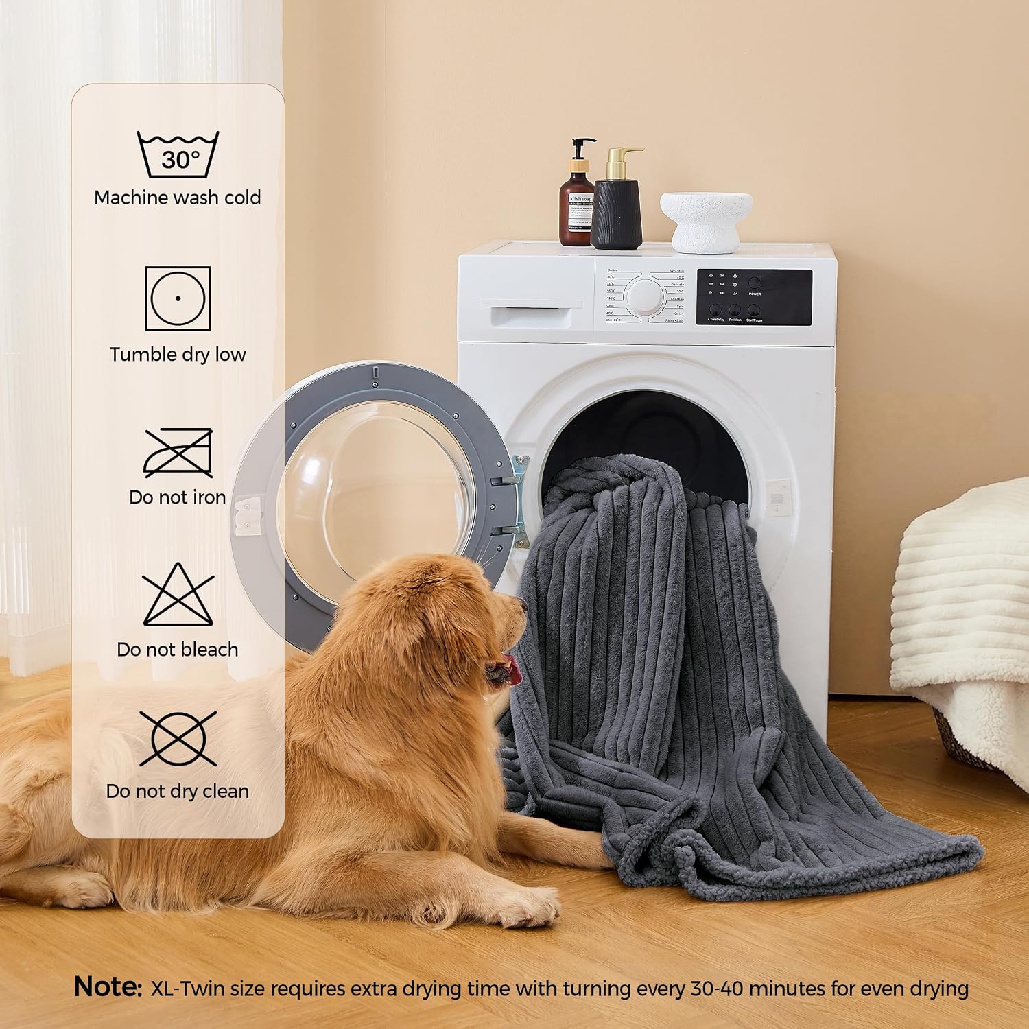 Thumbnail 6 de Krifey Waterproof Dog Blanket 60" x 80
