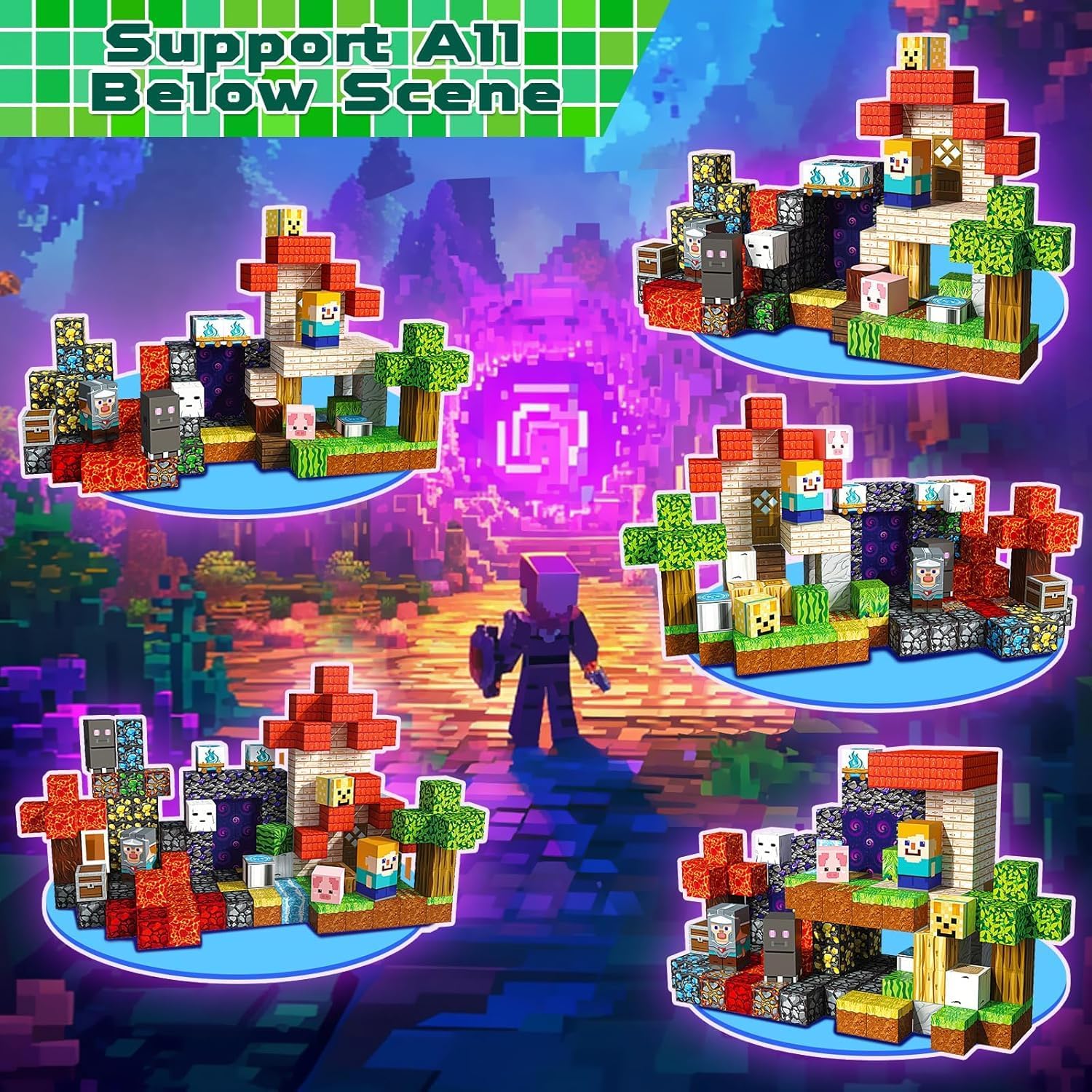 Thumbnail 2 de Goody King 150 pièces blocs magnétiques 🧩