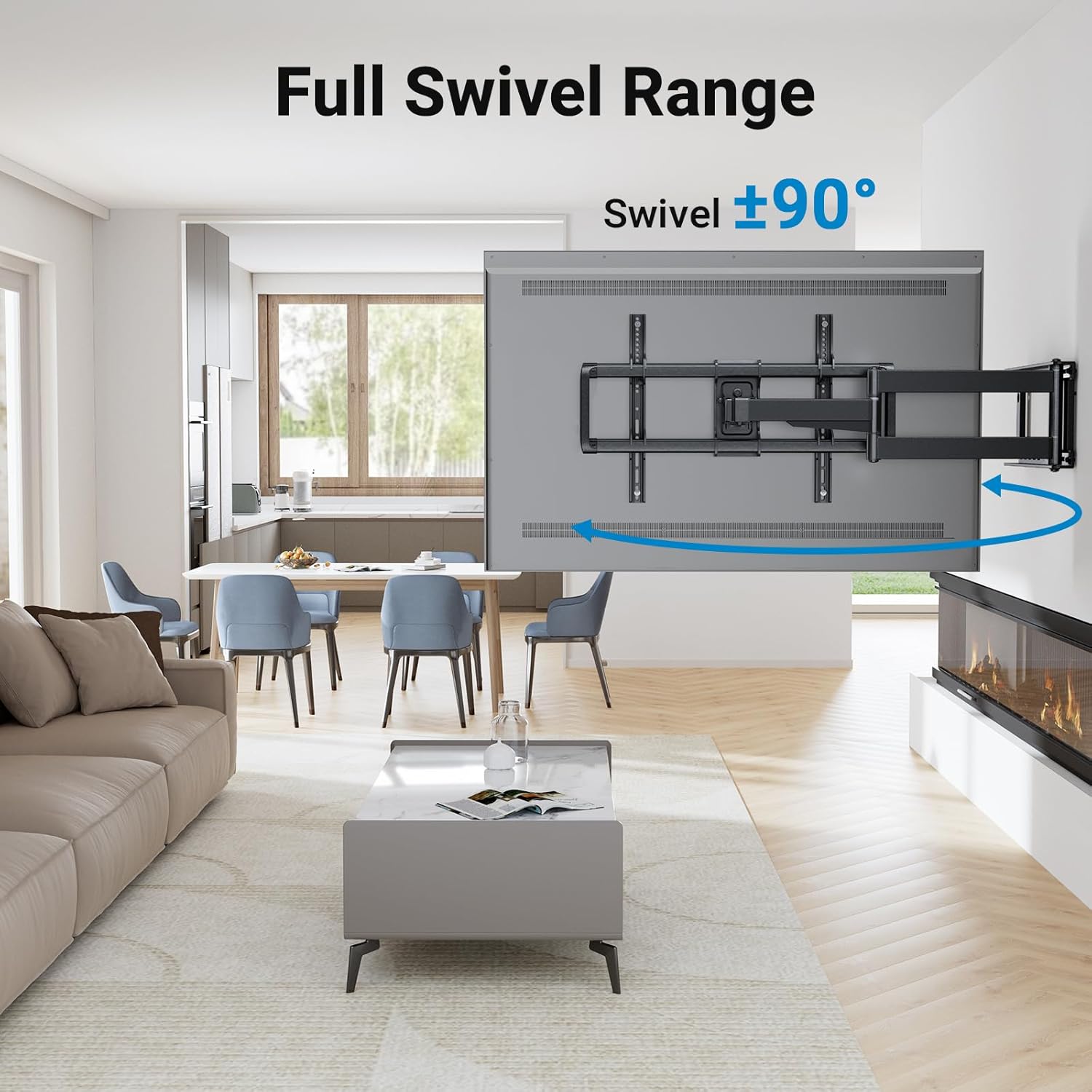 Thumbnail 2 de PERLESMITH TV Wall Mount 27.36in