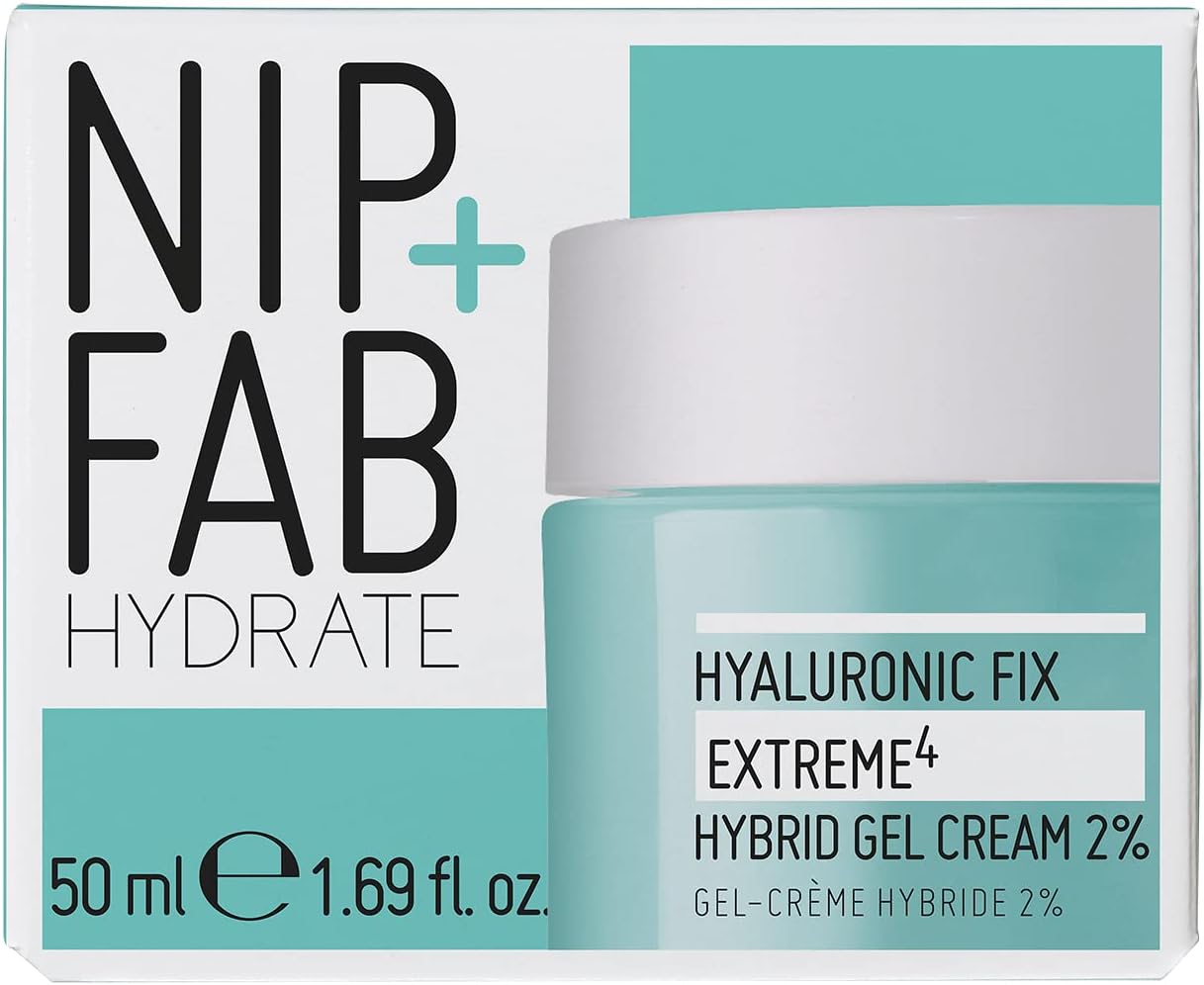 Detalle 2 de Nip+Fab Hyaluronic Fix Extreme4 SKPOLYFIXHCRM gelcrème met 2% hyaluronzuur, 50 ml