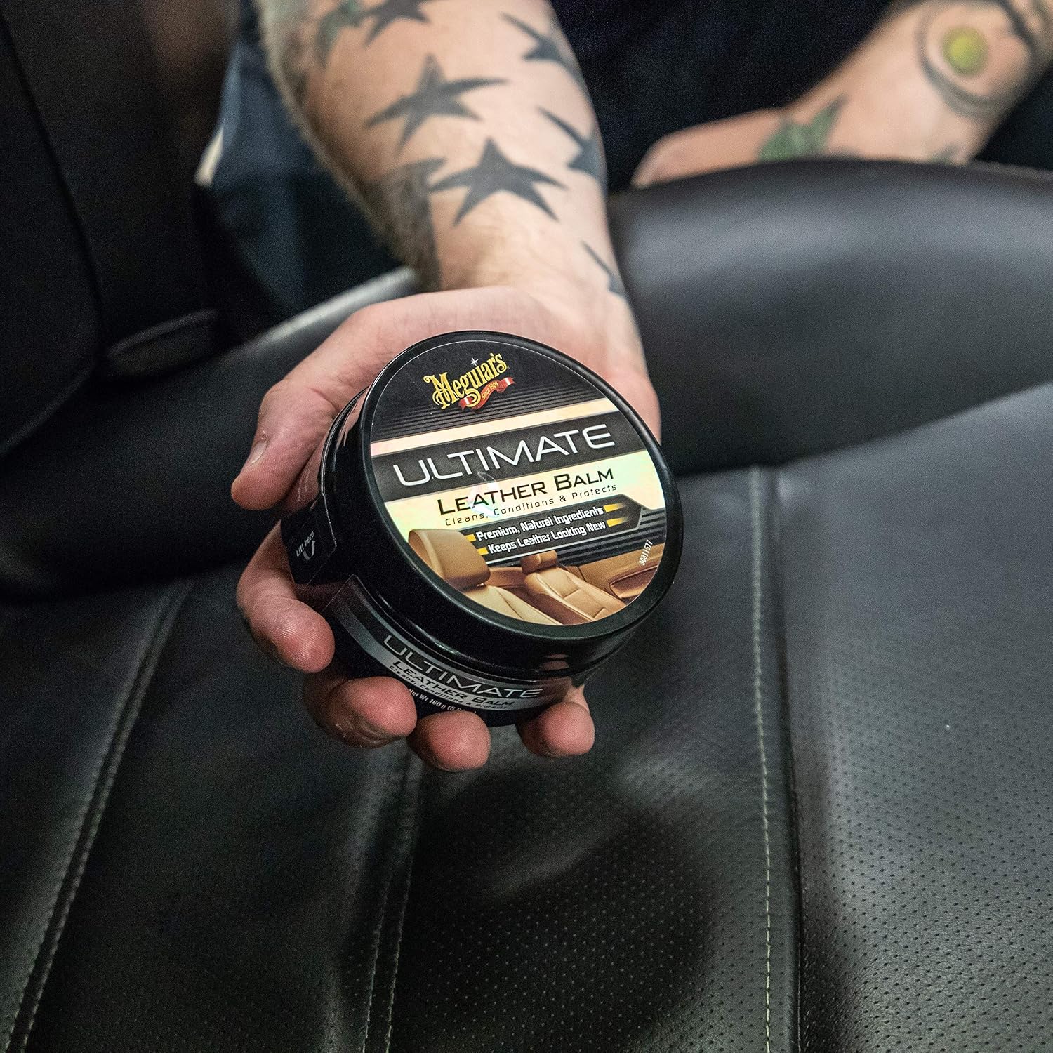 Thumbnail 1 de Meguiar's Ultimate Leather Balm – Balsamo per Pelli, 160 g (G18905EU)