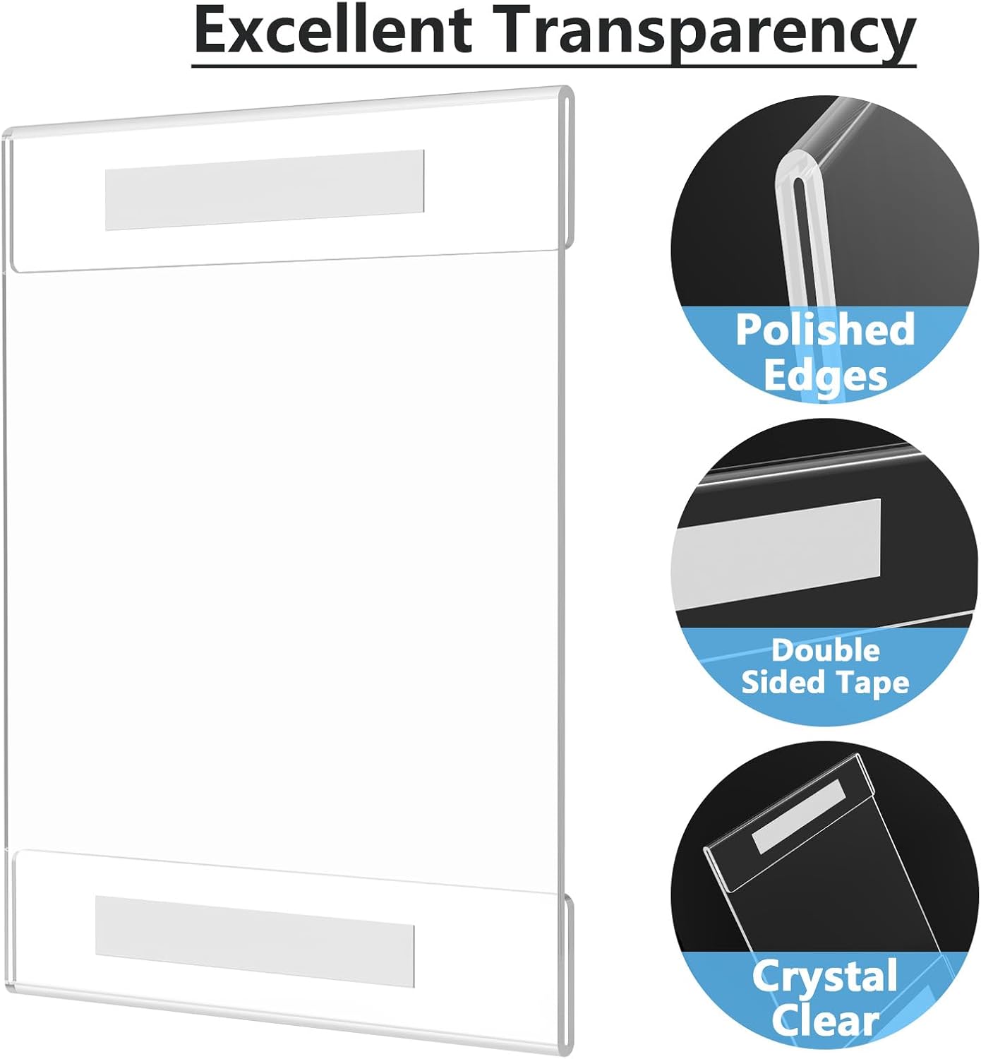 Detalle 2 de MaxGear Acrylic Sign Holder, 8.5 x 11
