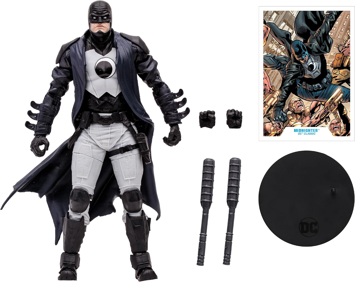 Detalle de McFarlane DC Multiverse Midnighter Gold Label Figure, 18 cm