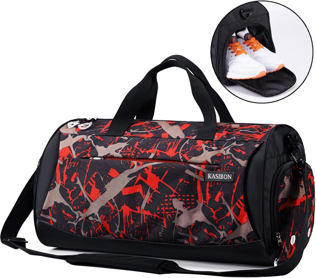 Thumbnail 2 de Sports Gym Bag with Shoes Compartment and Wet Pocket
