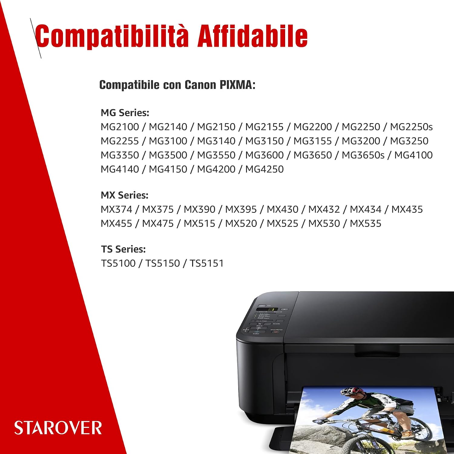 Thumbnail 2 de Cartucce STAROVER 540XL/541XL compatibili per Canon PIXMA: alta resa e convenienza