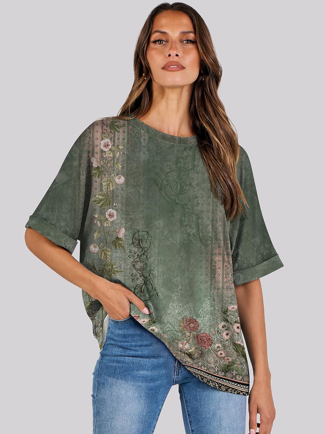 Thumbnail 4 de ANRABESS Oversized T-Shirt 2026