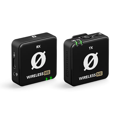 Detalle de RØDE Wireless ME: sistema de micrófonía inalámbrica ultracompacto con micrófonos integrados